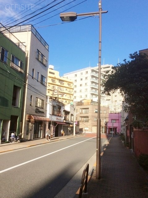 果山ビル ビル周辺道路