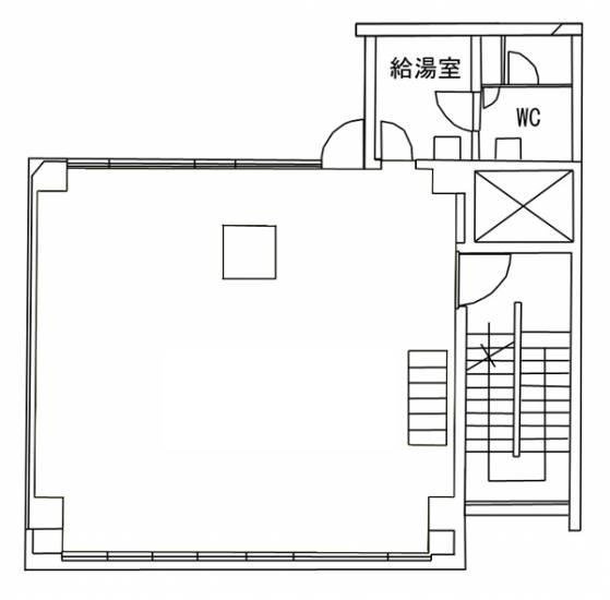 中屋第2ビル2F 間取り図