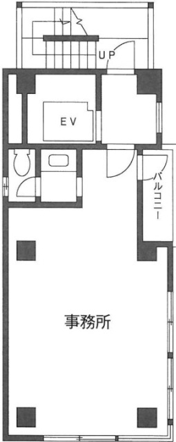 浅野ビル2F 間取り図