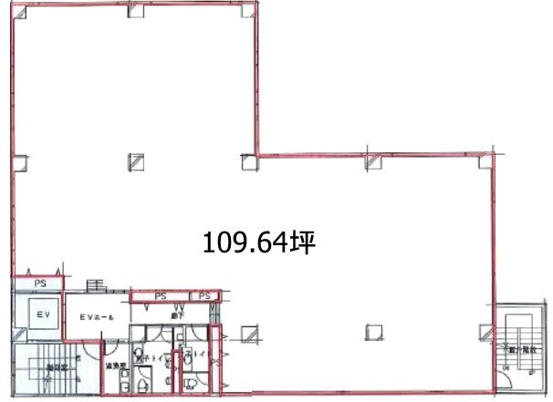 TK第1ビル6F 間取り図