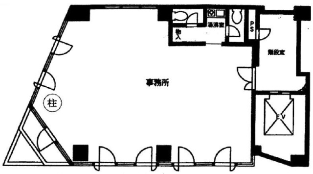 メリノ六義園ビル3F 間取り図