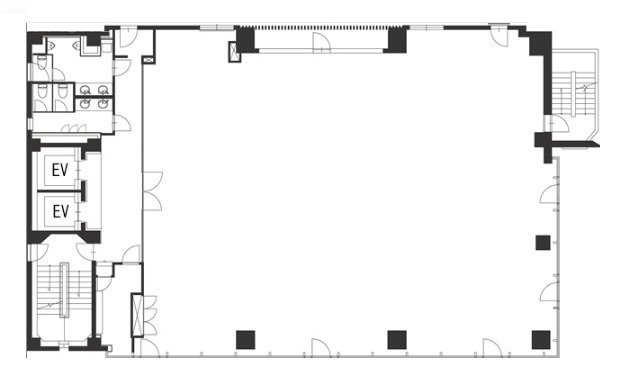 中央法規ビル2F 間取り図
