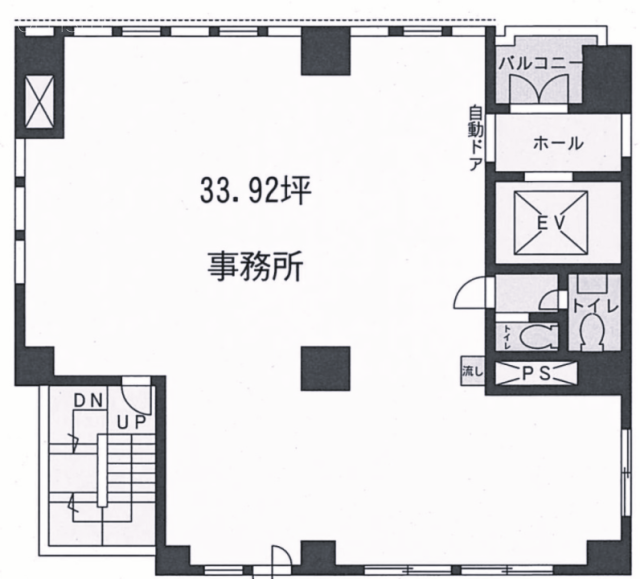 山京ビル別館401 間取り図