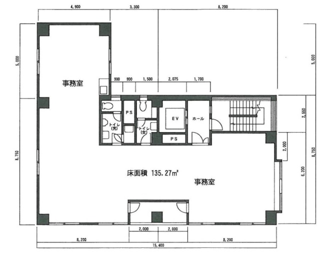 庄司ビル2F 間取り図