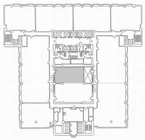 帝国ホテル本館6F 間取り図