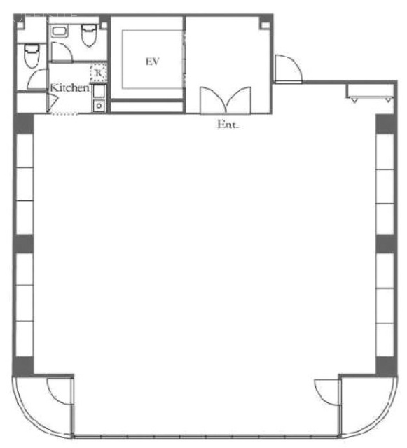 第Ⅱ大栄ビル6F 間取り図