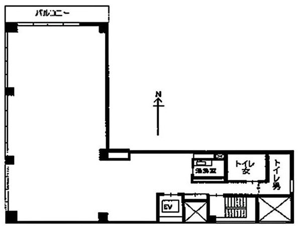 森隆ビル4F 間取り図