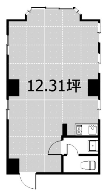 杉本ビル5F 間取り図