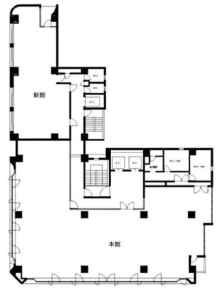 三恵ビル9F 間取り図