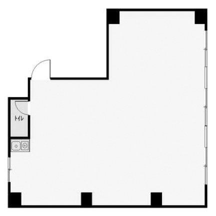 穴原ビル2F 間取り図