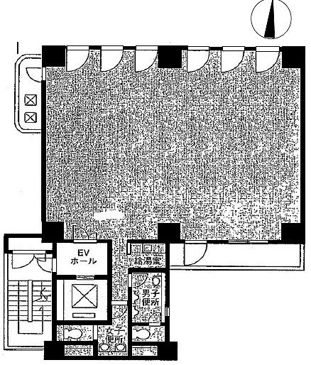 淡海ビル4F 間取り図