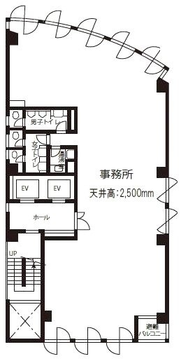 お茶の水茗渓ビル7F 間取り図