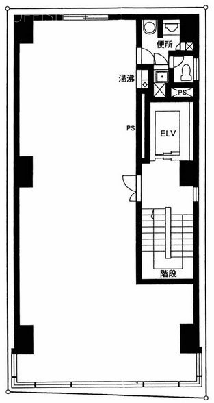東神田シティプラザビル6F 間取り図