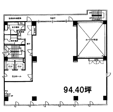 協和新川ビル3F 間取り図