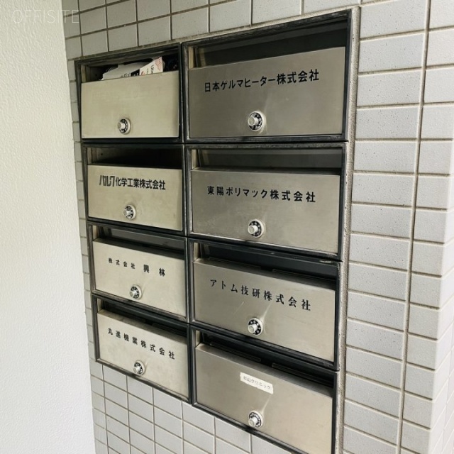 シュプールおかむらビル 郵便受け