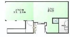 表参道オーサキビル2F 間取り図