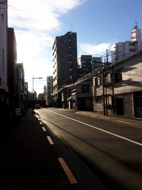 果山ビル ビル周辺道路