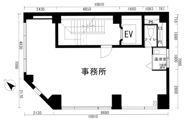 Sビル神田小川町201 間取り図