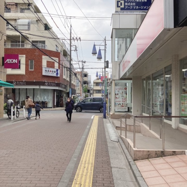 第一北野ビル 全面道路