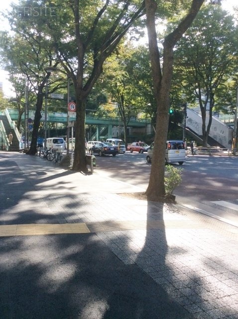 ペリエ神宮前 ビル周辺道路