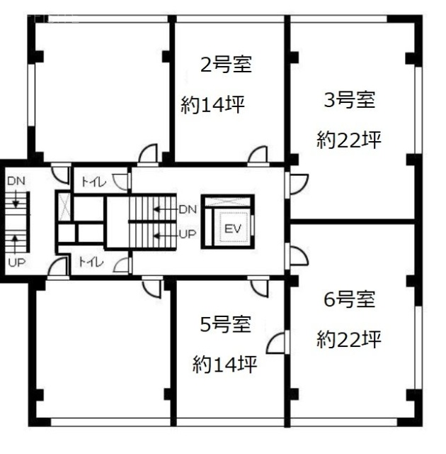 新代々木ビル401・402 間取り図