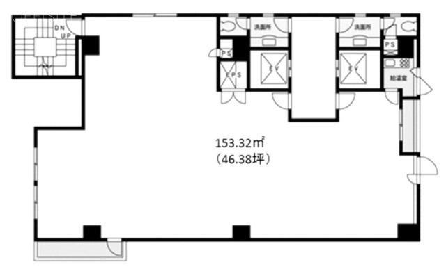 TS93ビル6F 間取り図