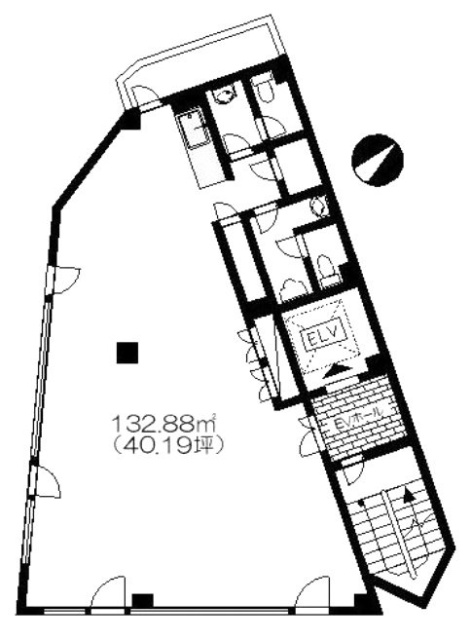 松尾ビル6F 間取り図