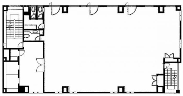 御成門センタービル6F 間取り図