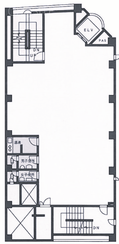 横浜銀行(楠本)ビル6F 間取り図