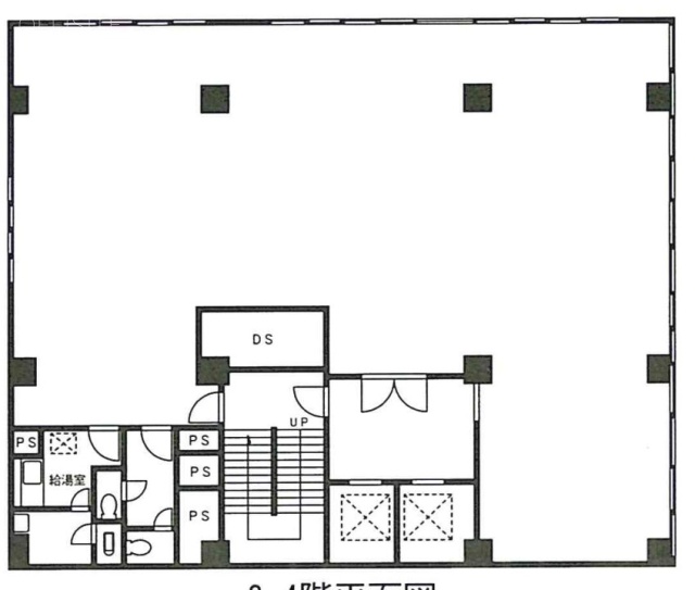 水島ビル3F 間取り図