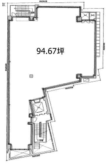 VORT高田馬場briller4F 間取り図