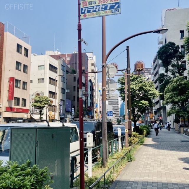 樺島ビル ビル前面道路