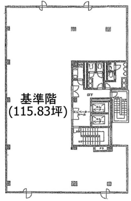 マキリバーサイド4F 間取り図