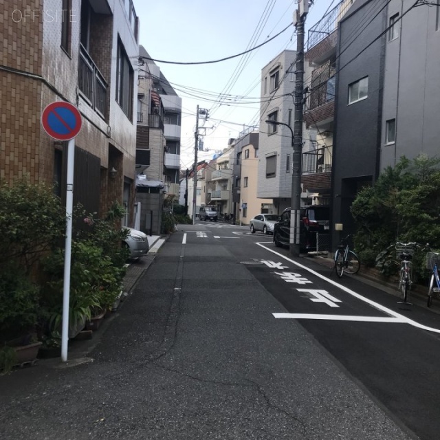 サンライトグリーンビル ビル前面道路