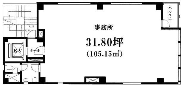 ヤマトビル9F 間取り図