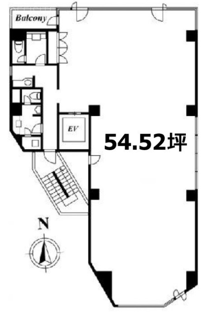 インテックス恵比寿4F 間取り図