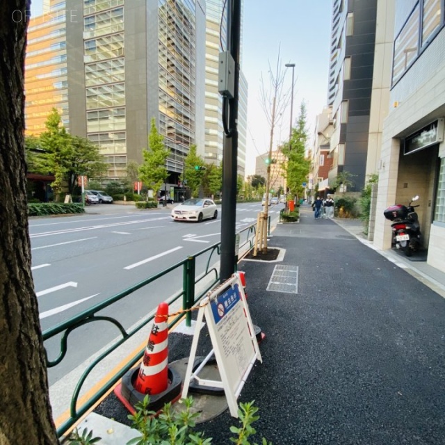 ビラ・アペックス大崎 ビル前面道路