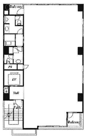 三田SUNビル3F 間取り図