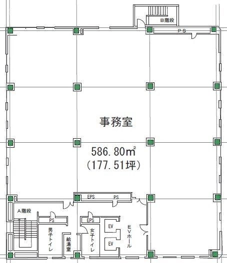 和順ビル8F 間取り図