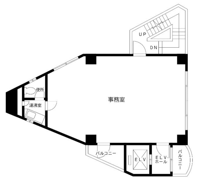 横浜藤ビル7F 間取り図