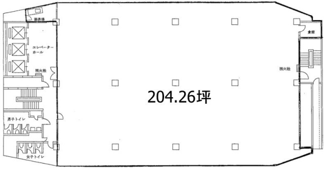 上野広小路会館10F 間取り図