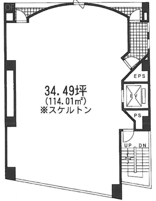 湯島目黒ビル1F 間取り図