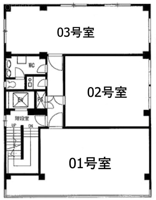 サンビル1F 間取り図