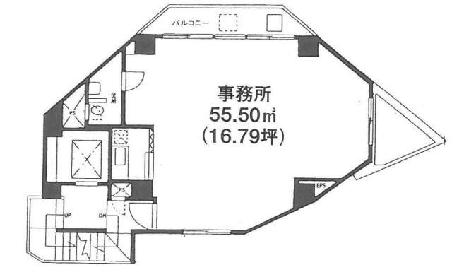 森口ビル1F 間取り図