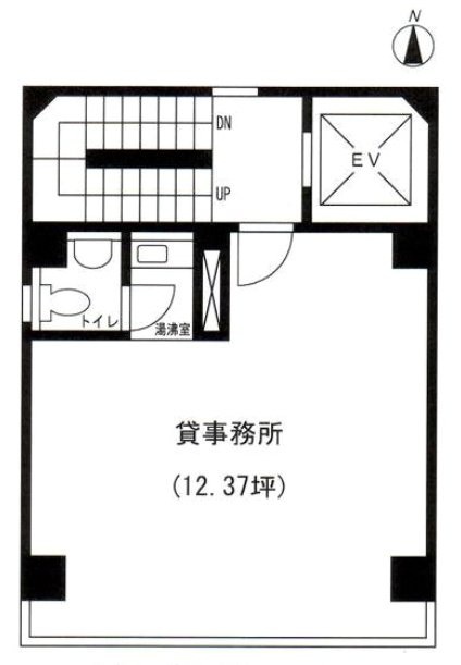 サンストーンビル2F 間取り図