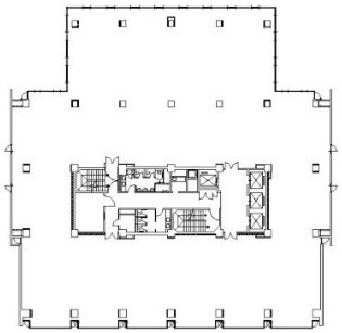 日本生命赤坂ビル8F 間取り図