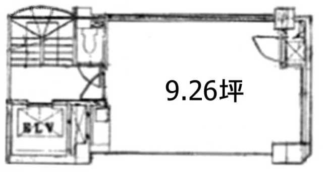 ウィンド笹塚ビル2F 間取り図