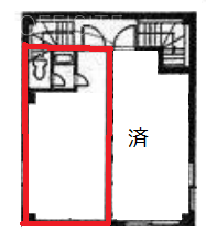 明治屋ビル302 間取り図