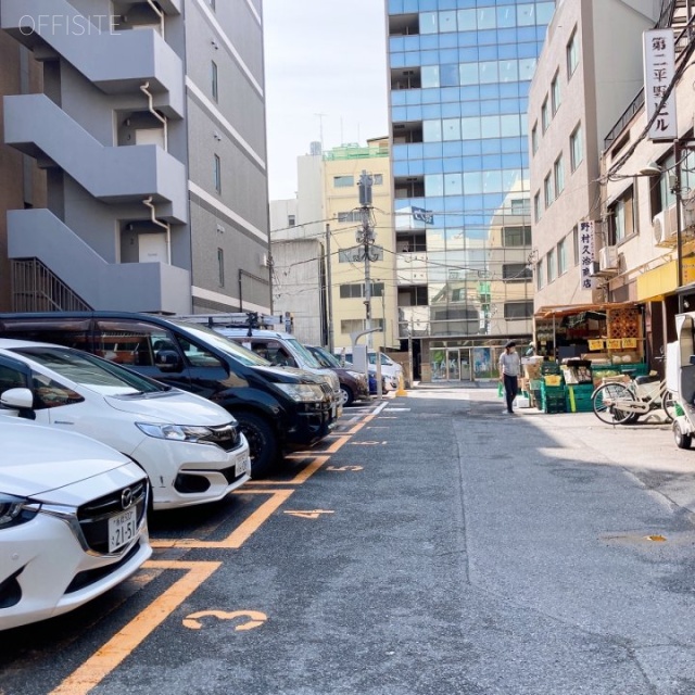 第二平野ビル ビル前面道路