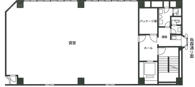 小川ビル3F 間取り図